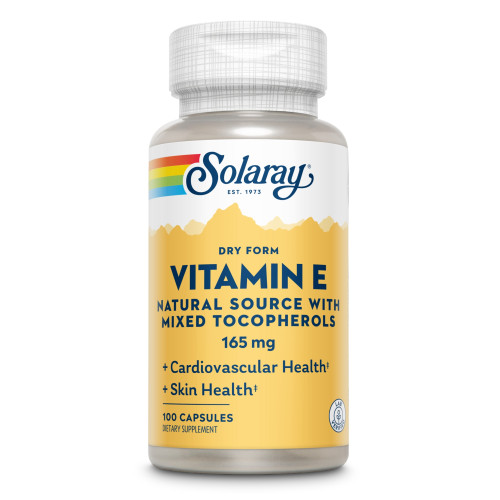 Vitamin E 200 &ouml;lfrei Solaray, 100 Stk., Supplementa GmbH