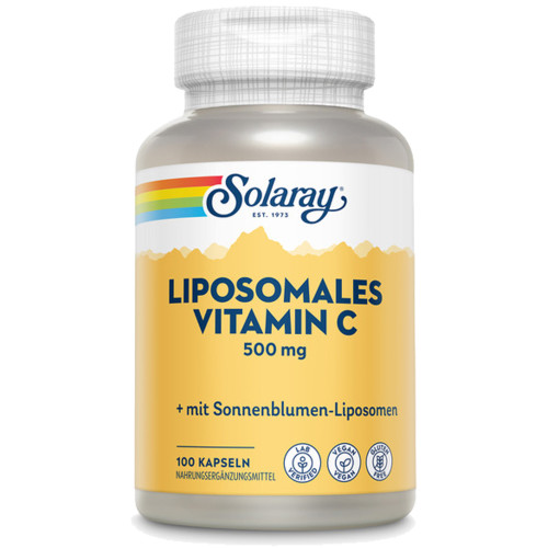 Liposomales Vitamin C 500 mg Solaray, 100 Stk., Supplementa GmbH