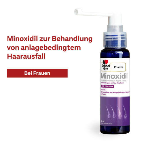 MINOXIDIL DoppelherzPharma 20 mg/ml LsgzAnadH Frau, 3x60 ml, Queisser Pharma GmbH & Co. KG