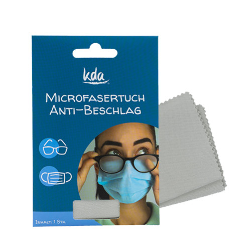 Anti-Beschlag Microfasertuch KDA, 1 Stk., Kda Pharmavertrieb Arndt GmbH