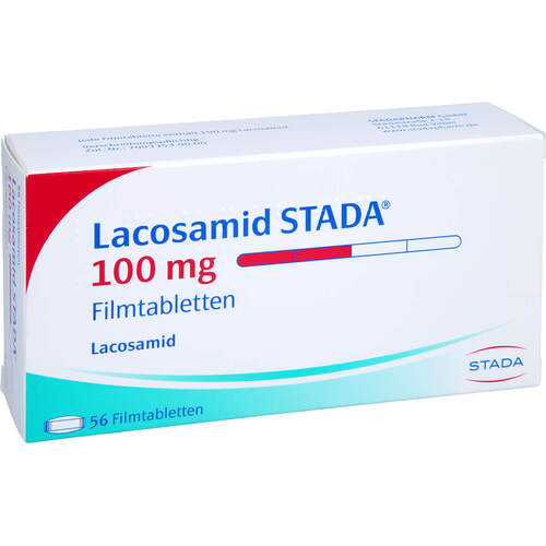 Lacosamid STADA 100 mg Filmtabletten, 56 Stk., STADAPHARM GmbH