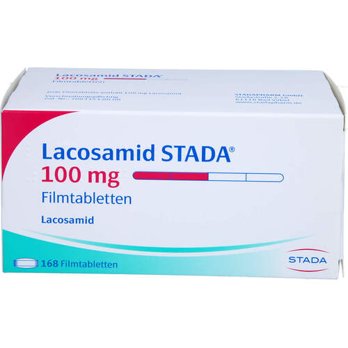Lacosamid STADA 100 mg Filmtabletten, 168 Stk., STADAPHARM GmbH