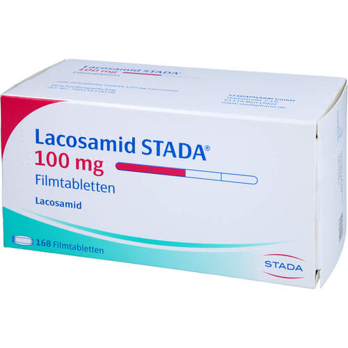 Lacosamid STADA 100 mg Filmtabletten, 168 Stk., STADAPHARM GmbH