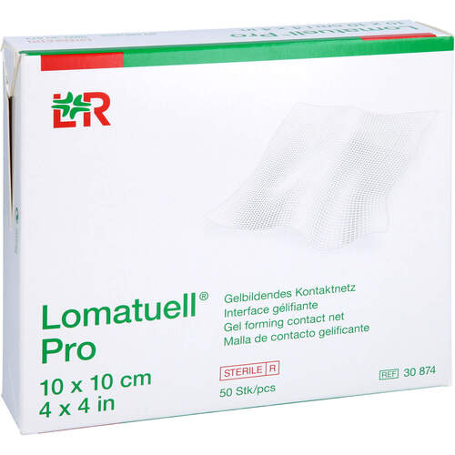 Lomatuell Pro 10x10 cm steril, 50 Stk., Eurimpharm Arzneimittel GmbH
