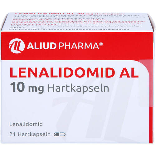 Lenalidomid AL 10 mg Hartkapseln, 21 Stk., Aliud Pharma GmbH