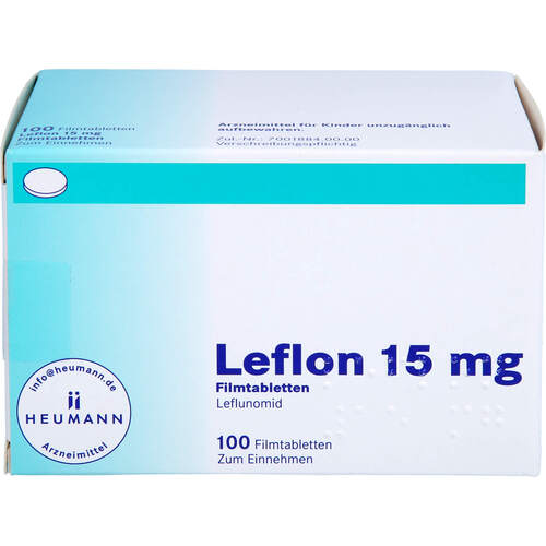 Leflon 15 mg Filmtabletten, 100 Stk., Heumann Pharma GmbH & Co. Generica KG