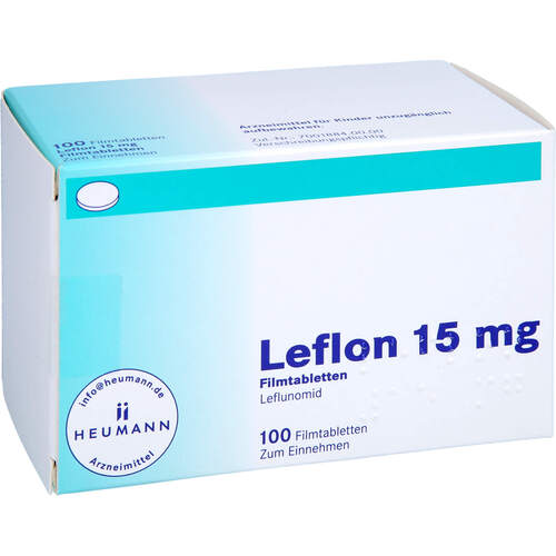 Leflon 15 mg Filmtabletten, 100 Stk., Heumann Pharma GmbH & Co. Generica KG