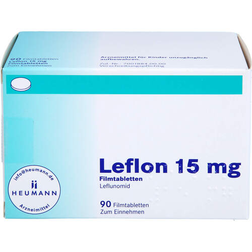 Leflon 15 mg Filmtabletten, 90 Stk., Heumann Pharma GmbH & Co. Generica KG