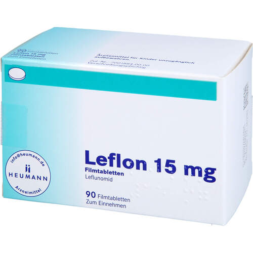 Leflon 15 mg Filmtabletten, 90 Stk., Heumann Pharma GmbH & Co. Generica KG
