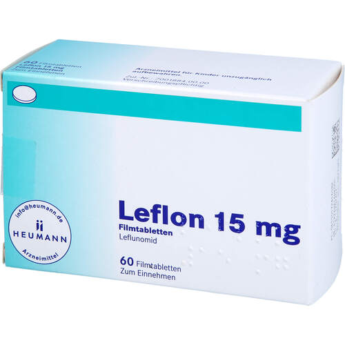 Leflon 15 mg Filmtabletten, 60 Stk., Heumann Pharma GmbH & Co. Generica KG