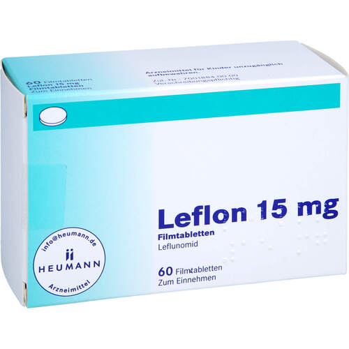 Leflon 15 mg Filmtabletten, 60 Stk., Heumann Pharma GmbH & Co. Generica KG