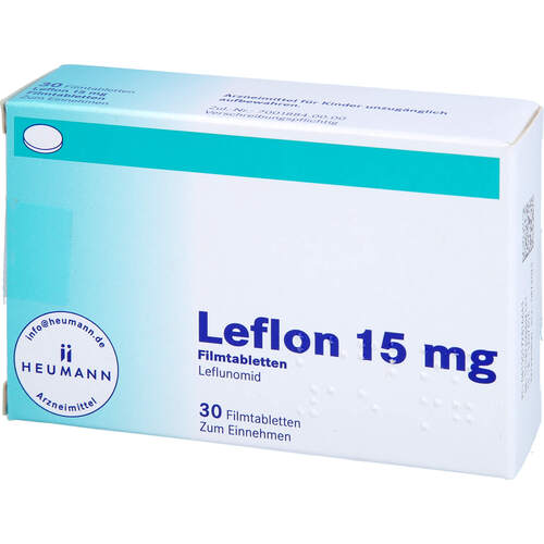 Leflon 15 mg Filmtabletten, 30 Stk., Heumann Pharma GmbH & Co. Generica KG