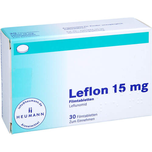 Leflon 15 mg Filmtabletten, 30 Stk., Heumann Pharma GmbH & Co. Generica KG