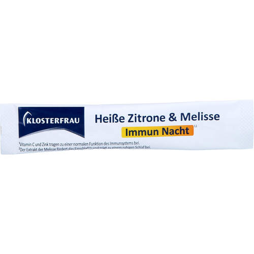 KLOSTERFRAU heiße Zitrone & Melisse Immun Nacht, 10 Stk., MCM KLOSTERFRAU Vertr. GmbH