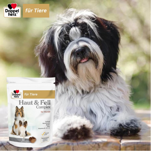 Doppelherz f&uuml;r Tiere Haut&Fell Complex f&uuml;r Hunde, 30 Stk., Queisser Pharma GmbH & Co. KG