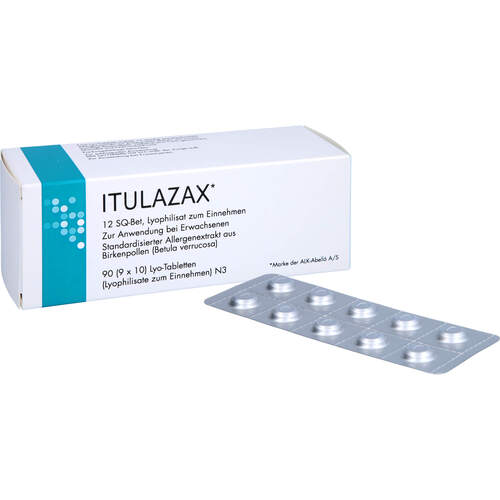 ITULAZAX 12 SQ-Bet Lyophilisat zum Einnehmen, 90 Stk., Emra-Med Arzneimittel GmbH