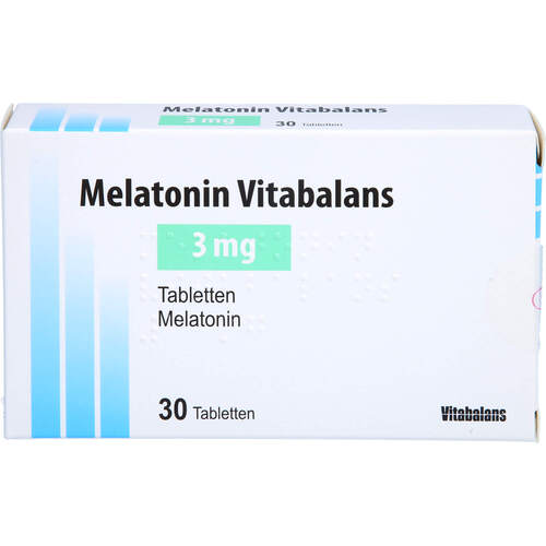 Melatonin Vitabalans 3 mg Tabletten, 30 Stk., Blanco Pharma GmbH