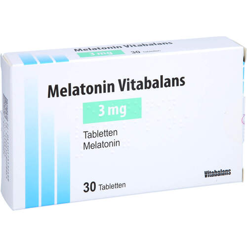 Melatonin Vitabalans 3 mg Tabletten, 30 Stk., Blanco Pharma GmbH