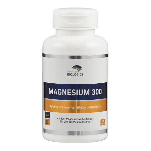 Magnesium 300 mg American Biologics, 90 Stk., Supplementa GmbH