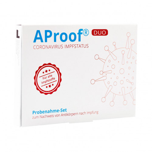 AProof Coronavirus Impfstatus DUO SARS CoV-2, 1 Stk., AP Diagnostics GmbH