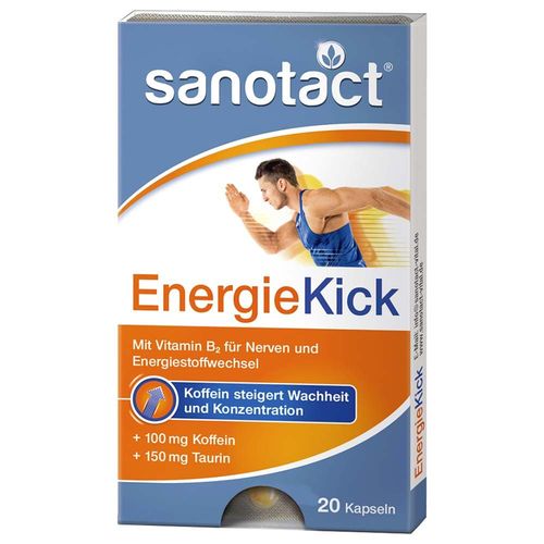 ENERGIEKICK Kapseln sanotact, 20 Stk., sanotact GmbH