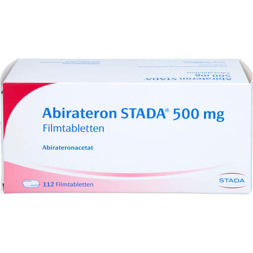 Abirateron STADA 500 mg Filmtabletten, 112 ST, STADAPHARM GmbH