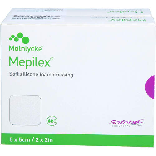 MEPILEX 5x5 cm Schaumverband, 10 Stk., Emra-Med Arzneimittel GmbH