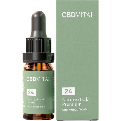 Naturextrakt Premium 24% CBD Mundpflege&ouml;l, 10 ml, Vitrasan GmbH