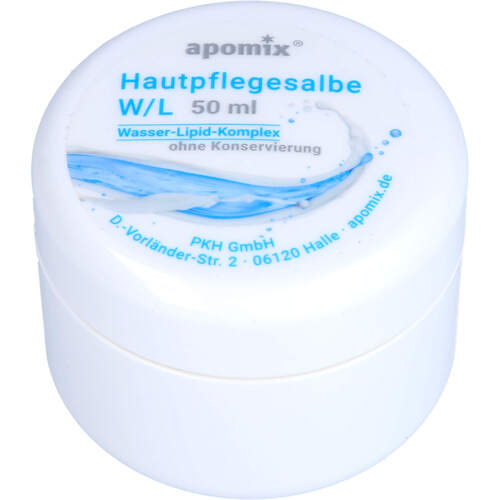 apomix Hautpflegesalbe W/L ohne Konservierung, 50 ml, Apomix Pkh Pharmazeutisches Labor GmbH