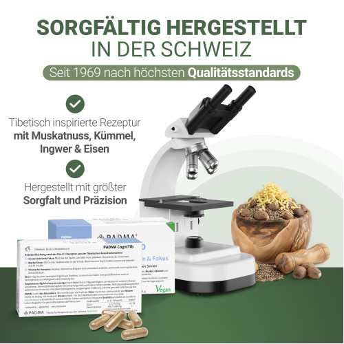 PADMA CogniTib, 60 Stk., Hager Pharma GmbH
