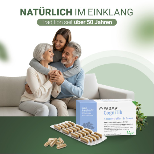 PADMA CogniTib, 60 Stk., Hager Pharma GmbH
