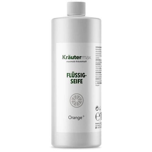 Flüssigseife Orange+, 1000 ml, Kräutermax GmbH & Co. KG
