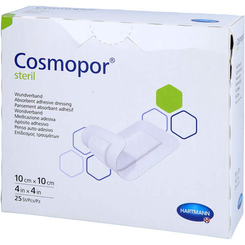 COSMOPOR steril 10x10 cm, 25 Stk., + Prisoma GmbH