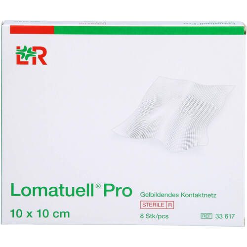 LOMATUELL Pro 10x10 cm steril, 8 ST, + Prisoma GmbH