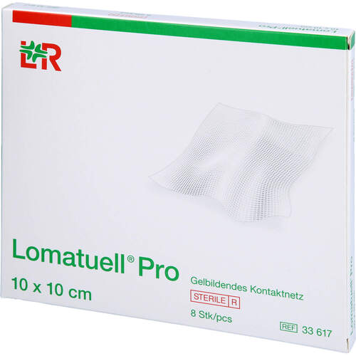 LOMATUELL Pro 10x10 cm steril, 8 ST, + Prisoma GmbH