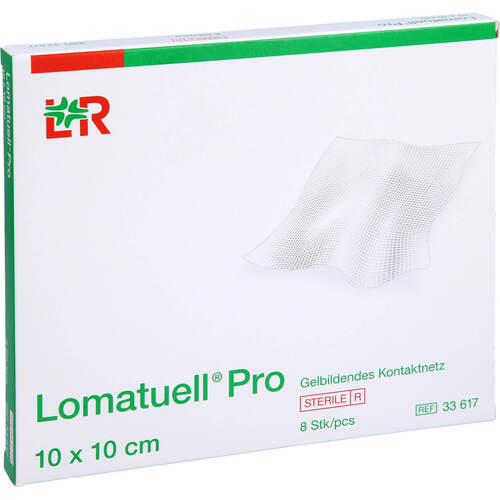 LOMATUELL Pro 10x10 cm steril, 8 ST, + Prisoma GmbH