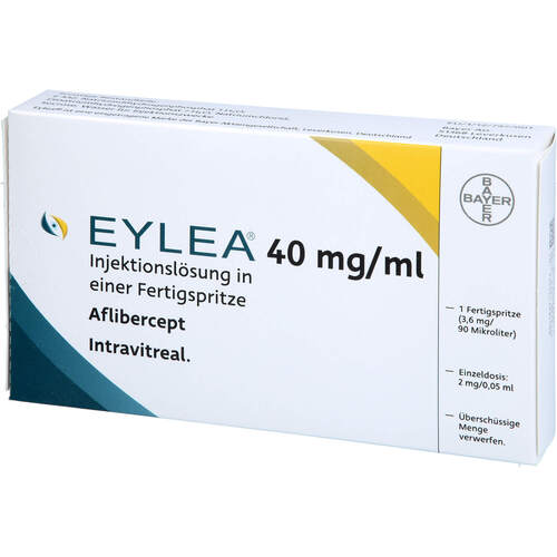 Eylea 40 mg/ml Injektionslösung i.e.Fertigspritze, 1 ST, European Pharma B.V.