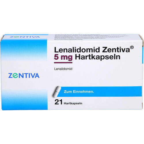 Lenalidomid Zentiva 5 mg Hartkapseln, 21 ST, Zentiva Pharma GmbH