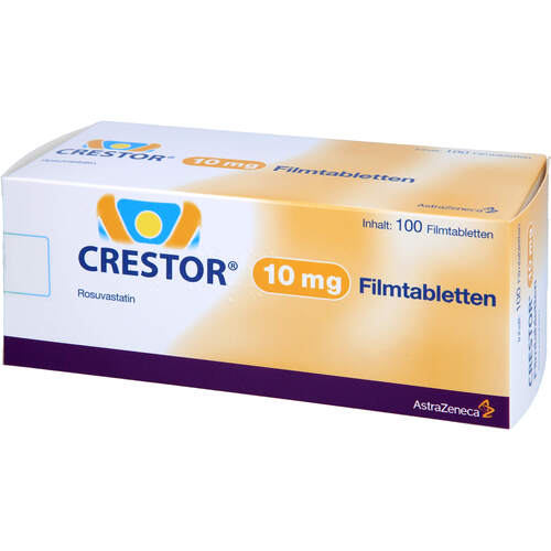 Crestor 10 mg Filmtabletten, 100 ST, Fd Pharma GmbH