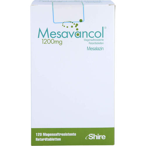 MESAVANCOL 1200 mg magensaftresist.Retardtabletten, 120 Stk., Fd Pharma GmbH