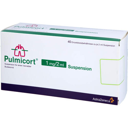 Pulmicort 1 mg/2 ml Suspension f.einen Vernebler, 40x2 ml, Fd Pharma GmbH