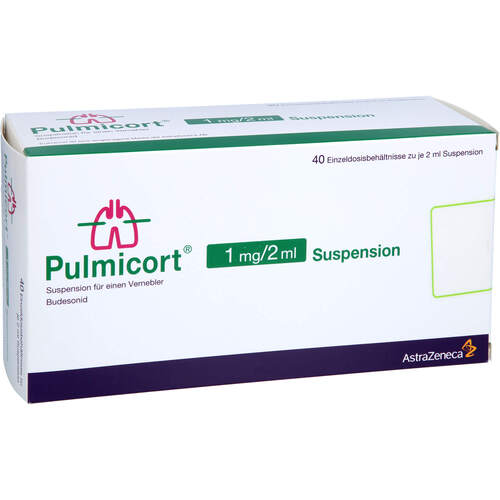 Pulmicort 1 mg/2 ml Suspension f.einen Vernebler, 40x2 ml, Fd Pharma GmbH