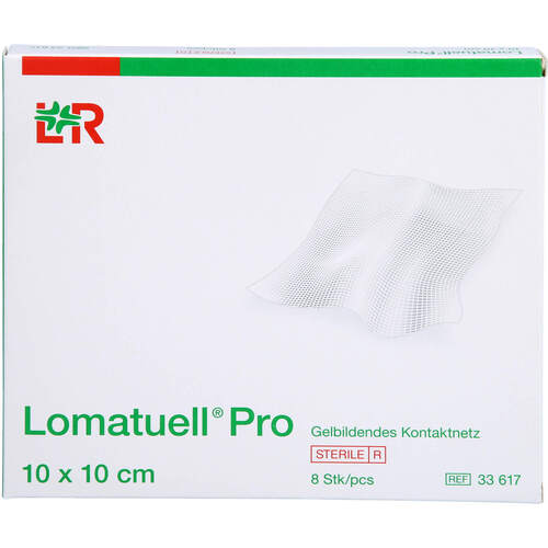 LOMATUELL Pro 10x10 cm steril, 8 Stk., C P C medical GmbH & Co. KG