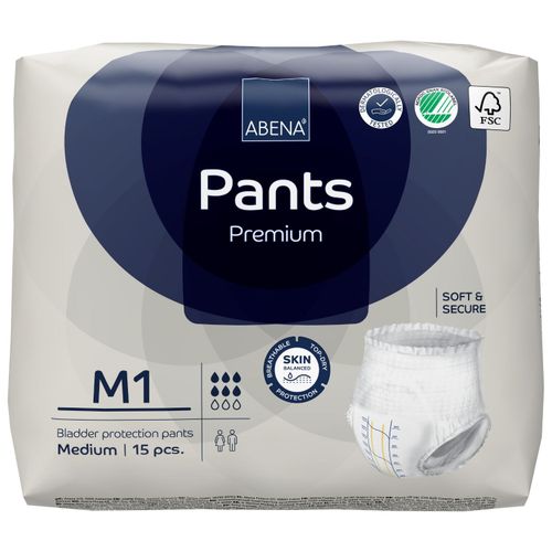 ABENA PANTS PREMIUM M1, 15 Stk., Abena GmbH