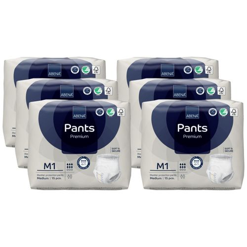 ABENA PANTS PREMIUM M1, 6x15 Stk., Abena GmbH