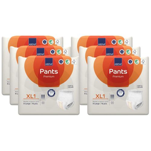ABENA PANTS PREMIUM XL1, 6x16 Stk., Abena GmbH