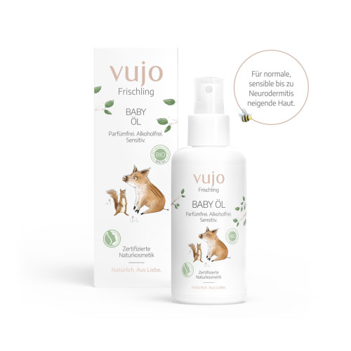 vujo Frischling - Baby &Ouml;l, 100 ml, LIVONDO GmbH premium healthcare
