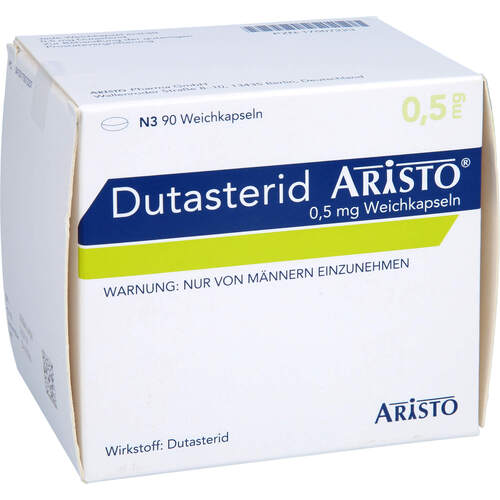 Dutasterid Aristo 0.5 mg Weichkapseln, 90 Stk., Aristo Pharma GmbH