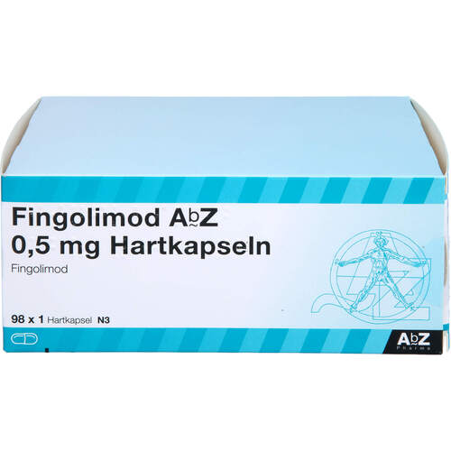 Fingolimod AbZ 0.5 mg Hartkapseln, 98 Stk., Abz Pharma GmbH
