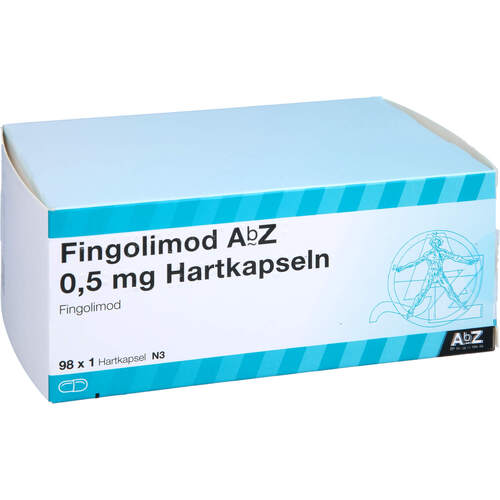 Fingolimod AbZ 0.5 mg Hartkapseln, 98 Stk., Abz Pharma GmbH
